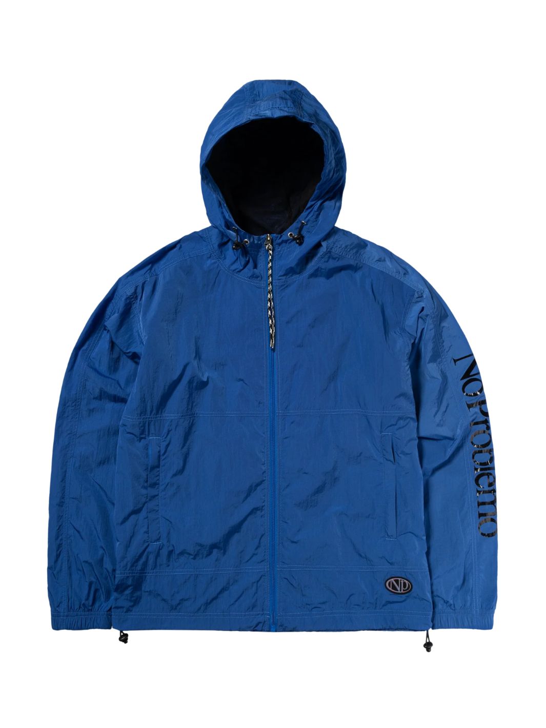 No Problemo Jackets XL / Blå Jakke | NP Contrast Nylon Jacket