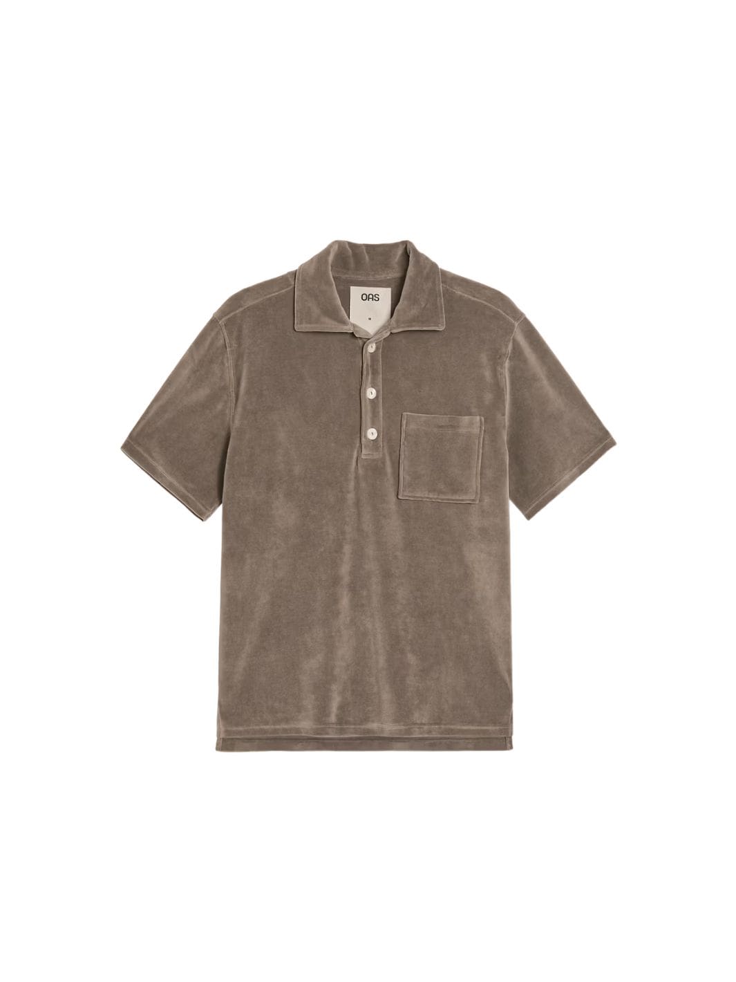 Oas Shirts Girona Velour Shirt Morel