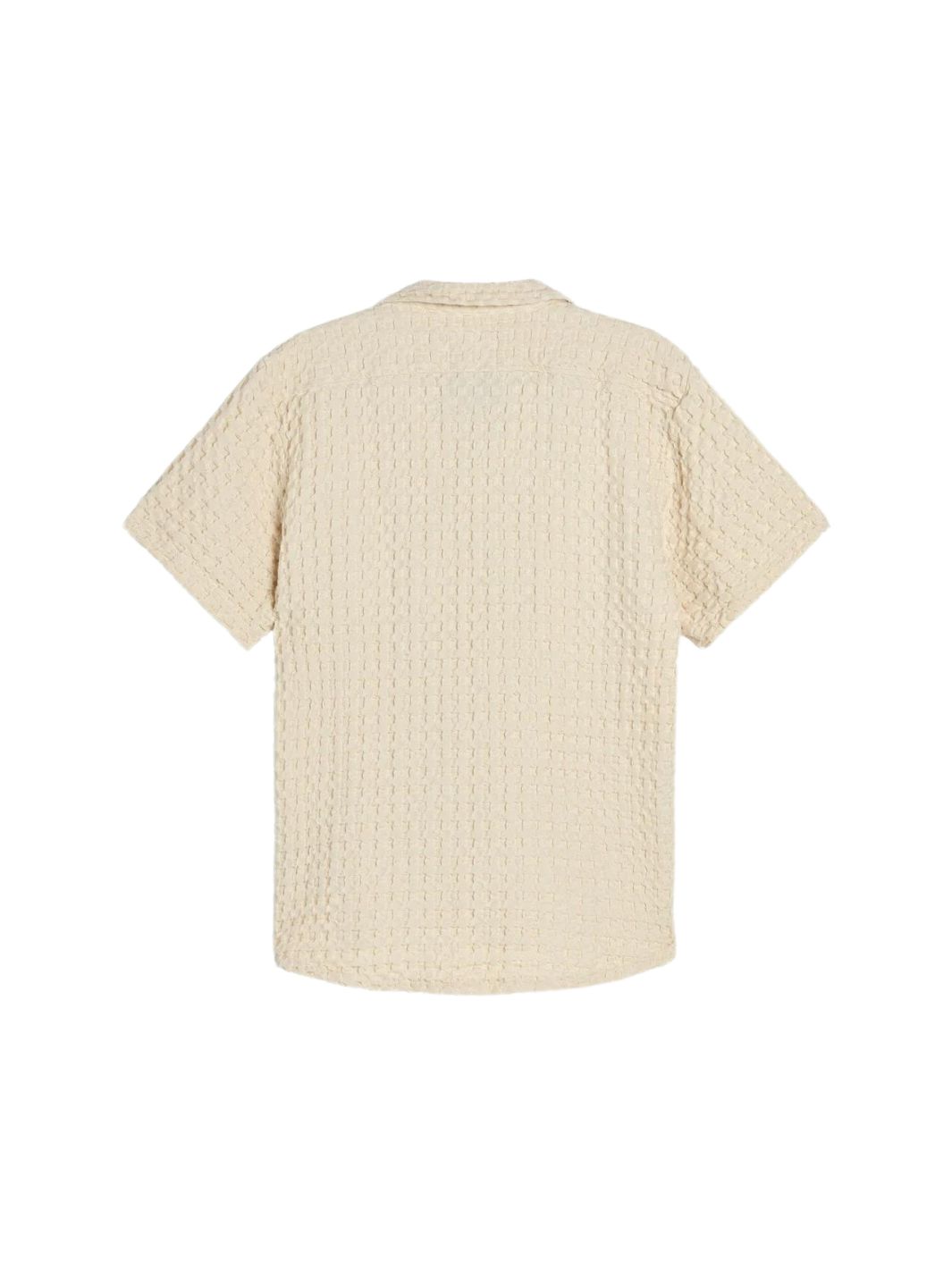 Oas Shirts Skjorte | Cuba Waffle Shirt Ecru