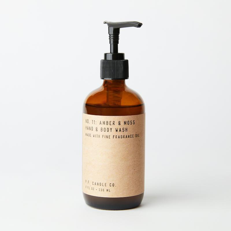 P.F. Candle Co. Håndsåpe Hånd- & kroppssåpe | No. 11 Amber & Moss Hand and Body Wash