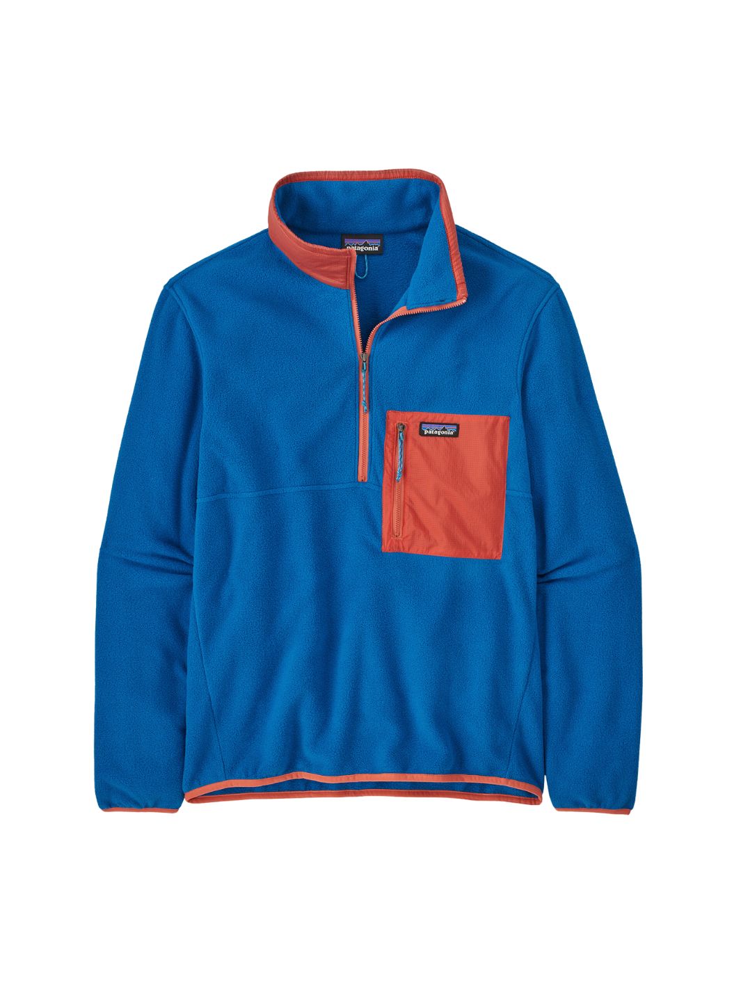 Patagonia Sweaters Genser | Microdini Half Zip Endless Blue