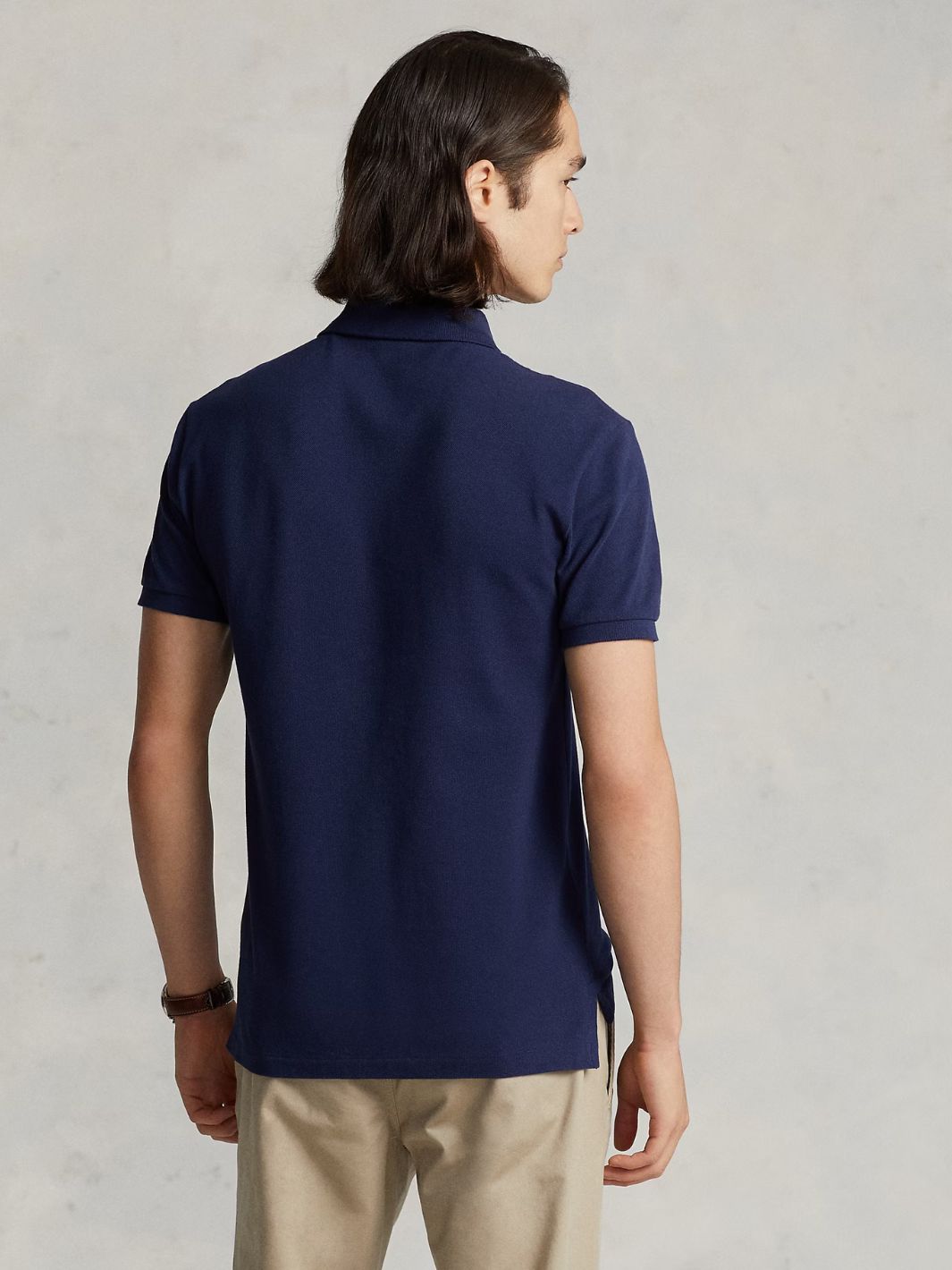 Polo Ralph Lauren Pique Pique | Custom Slim Pique Blue