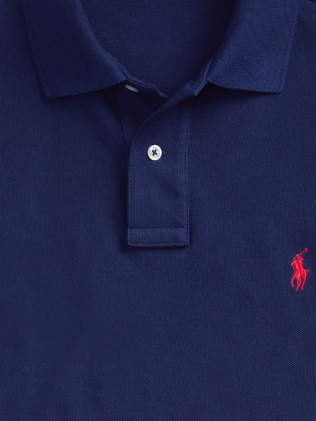 Polo Ralph Lauren Pique Pique | Custom Slim Pique Blue