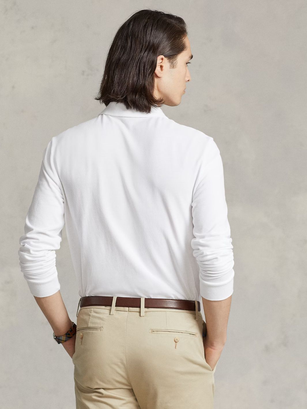 Polo Ralph Lauren Shirts Longsleeve | LS Custom Pique White