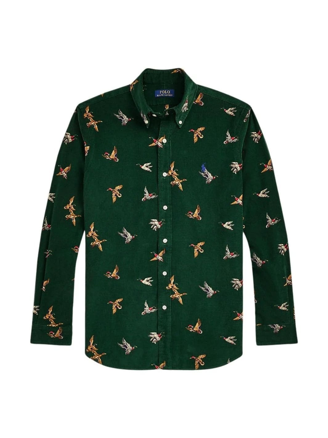 Polo Ralph Lauren Shirts Skjorte | Classic Cord Shirt Green Duck