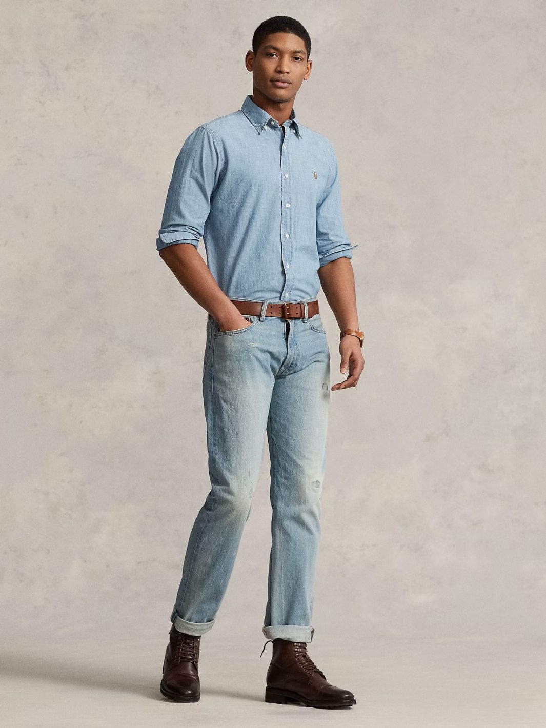 Polo Ralph Lauren Shirts Skjorte | Custom Denim Chambray