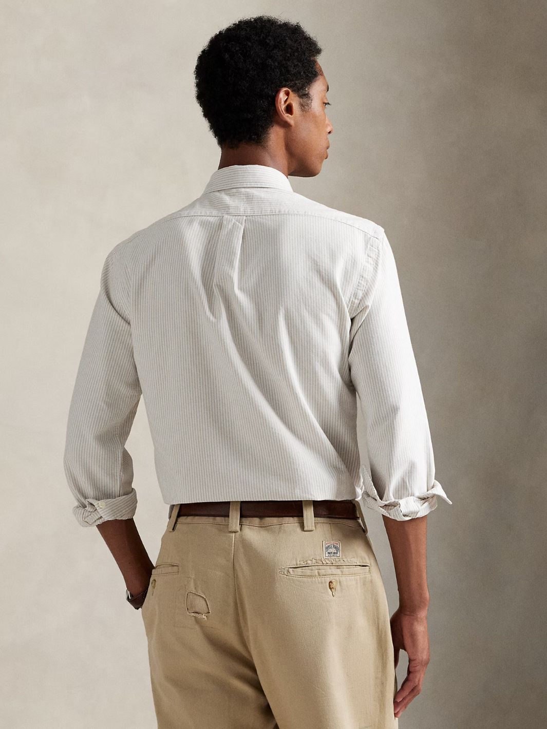 Polo Ralph Lauren Shirts Skjorte | Custom Fit Oxford Beige/White