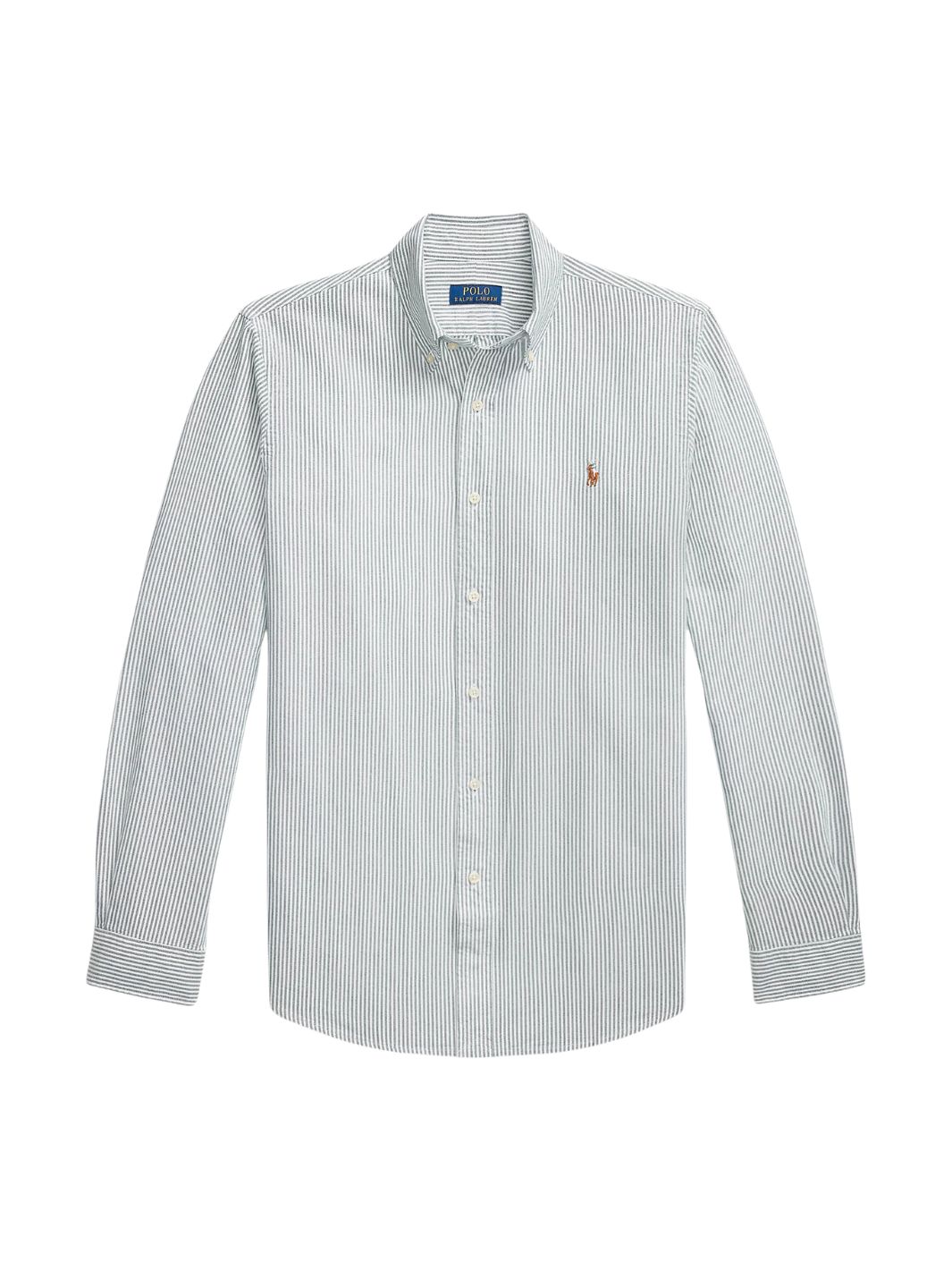 Polo Ralph Lauren Shirts Skjorte | Custom Fit Oxford Green/White