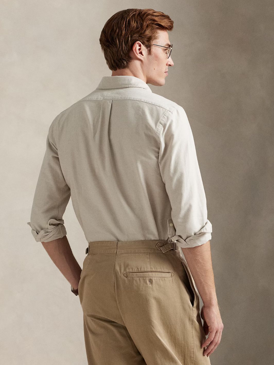 Polo Ralph Lauren Shirts Skjorte | Custom Fit Oxford Shirt Coastal Beige