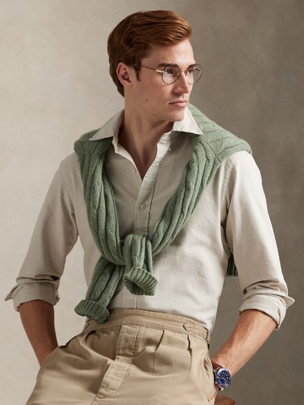 Polo Ralph Lauren Shirts Skjorte | Custom Fit Oxford Shirt Coastal Beige