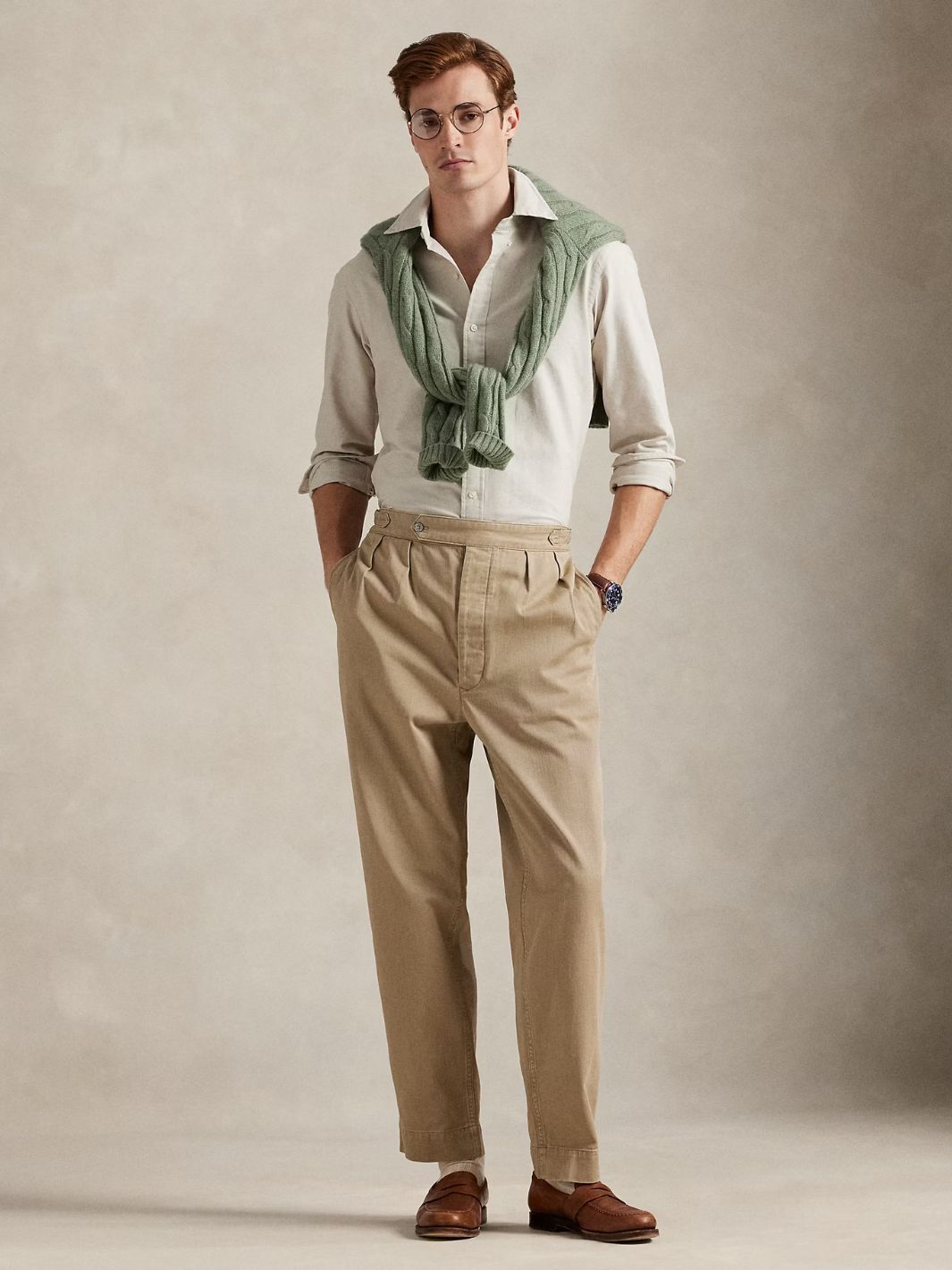 Polo Ralph Lauren Shirts Skjorte | Custom Fit Oxford Shirt Coastal Beige