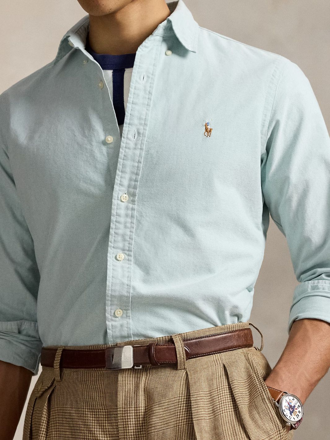 Polo Ralph Lauren Shirts Skjorte | Custom Fit Oxford Shirt Lovat