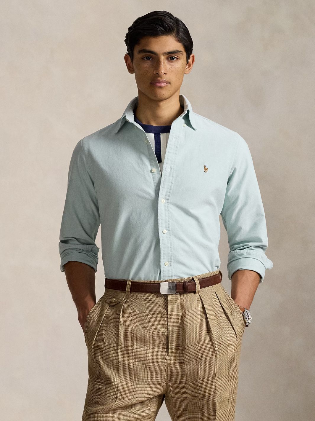 Polo Ralph Lauren Shirts Skjorte | Custom Fit Oxford Shirt Lovat