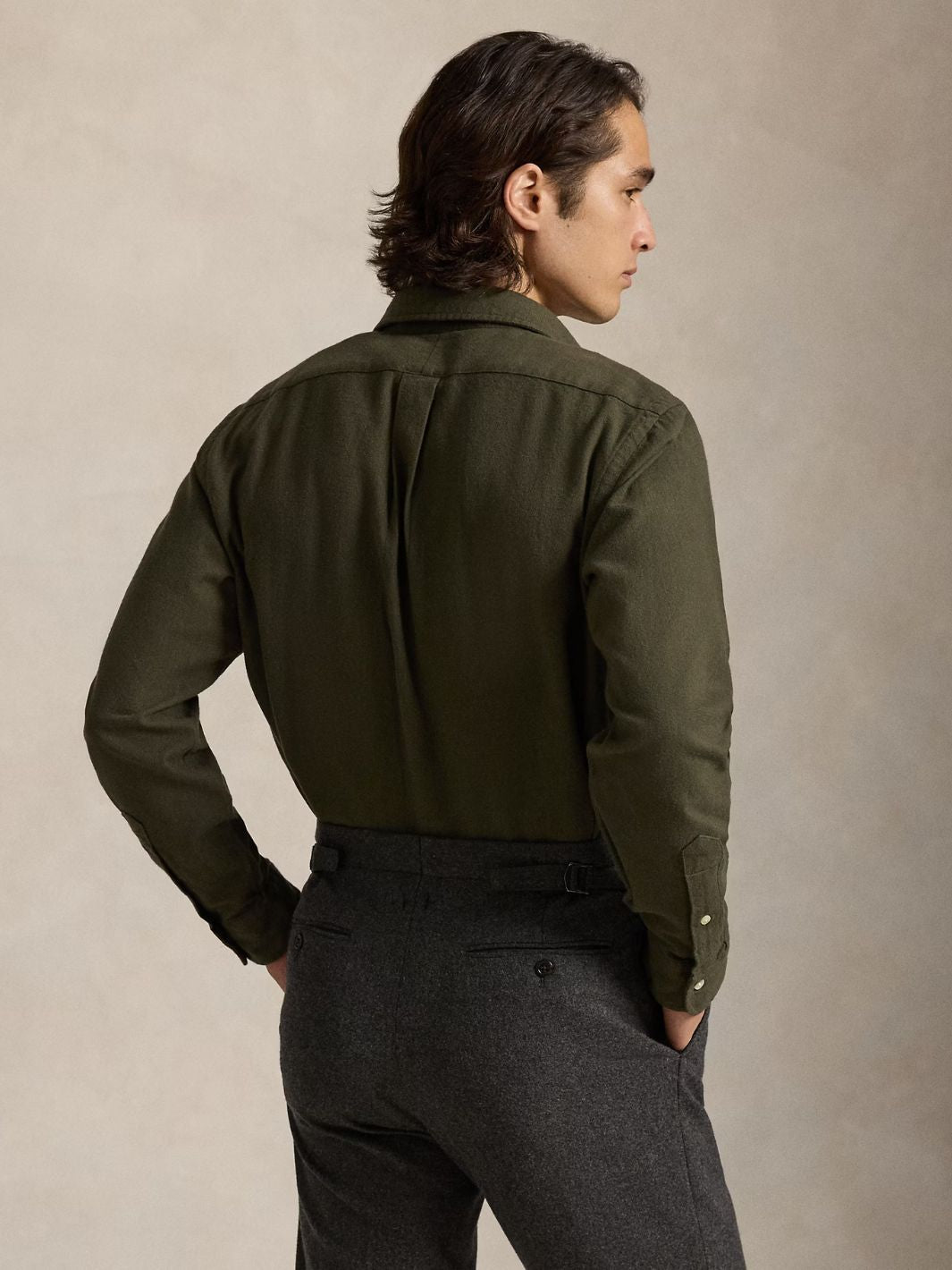 Polo Ralph Lauren Shirts Skjorte | Shirt Brushed Flannel Ranger Green