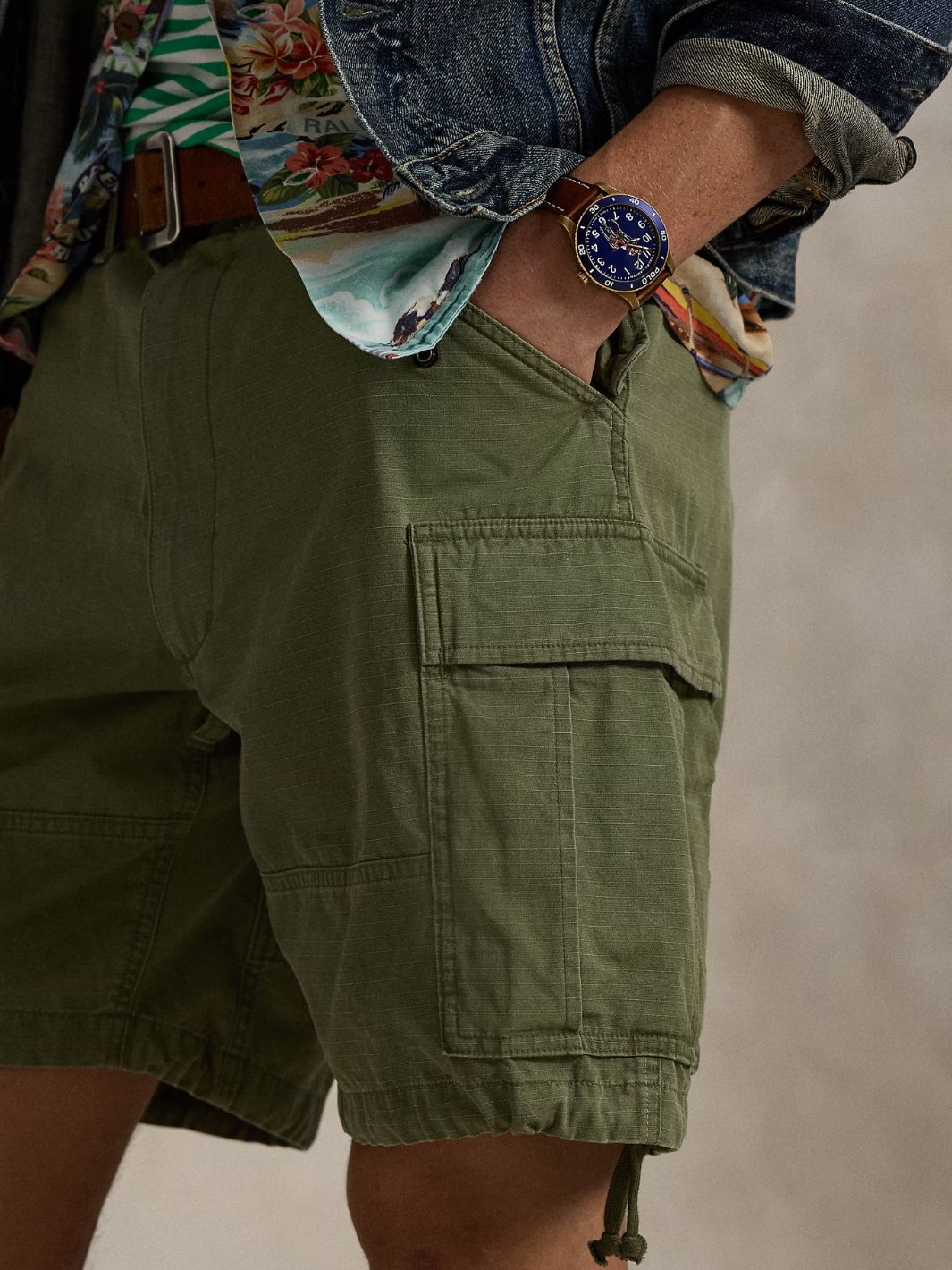Polo Ralph Lauren Shorts Shorts | Classic Fit Ripstop Cargo Short Green