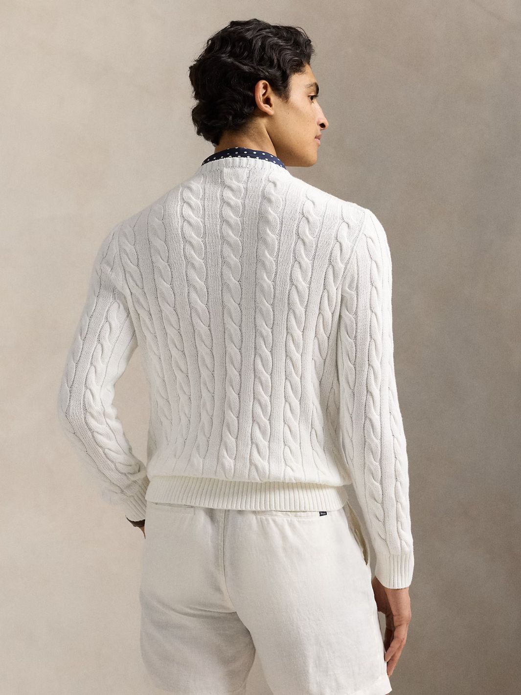 Polo Ralph Lauren Sweaters Genser | LS Driver Pullover White