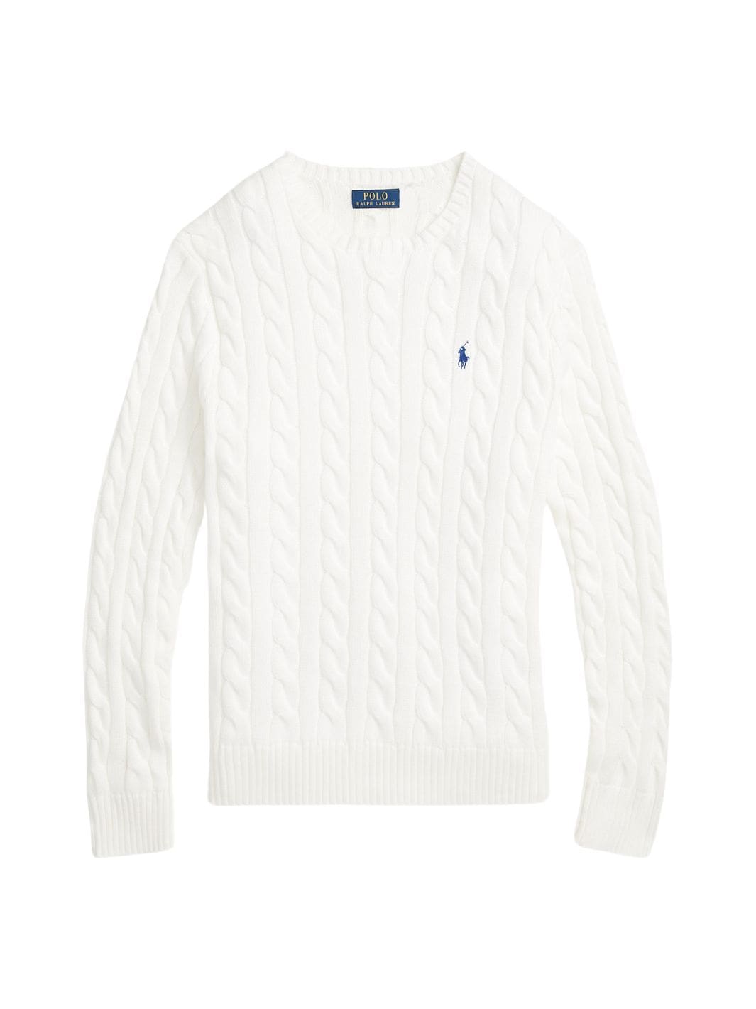 Polo Ralph Lauren Sweaters Genser | LS Driver Pullover White