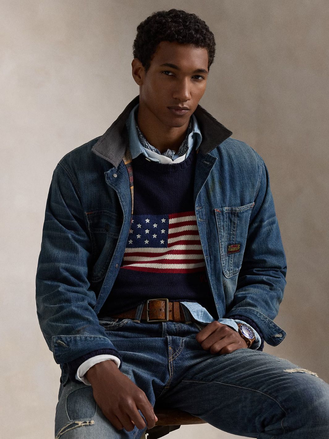 Polo Ralph Lauren Sweaters Genser | The Iconic Flag Jumper