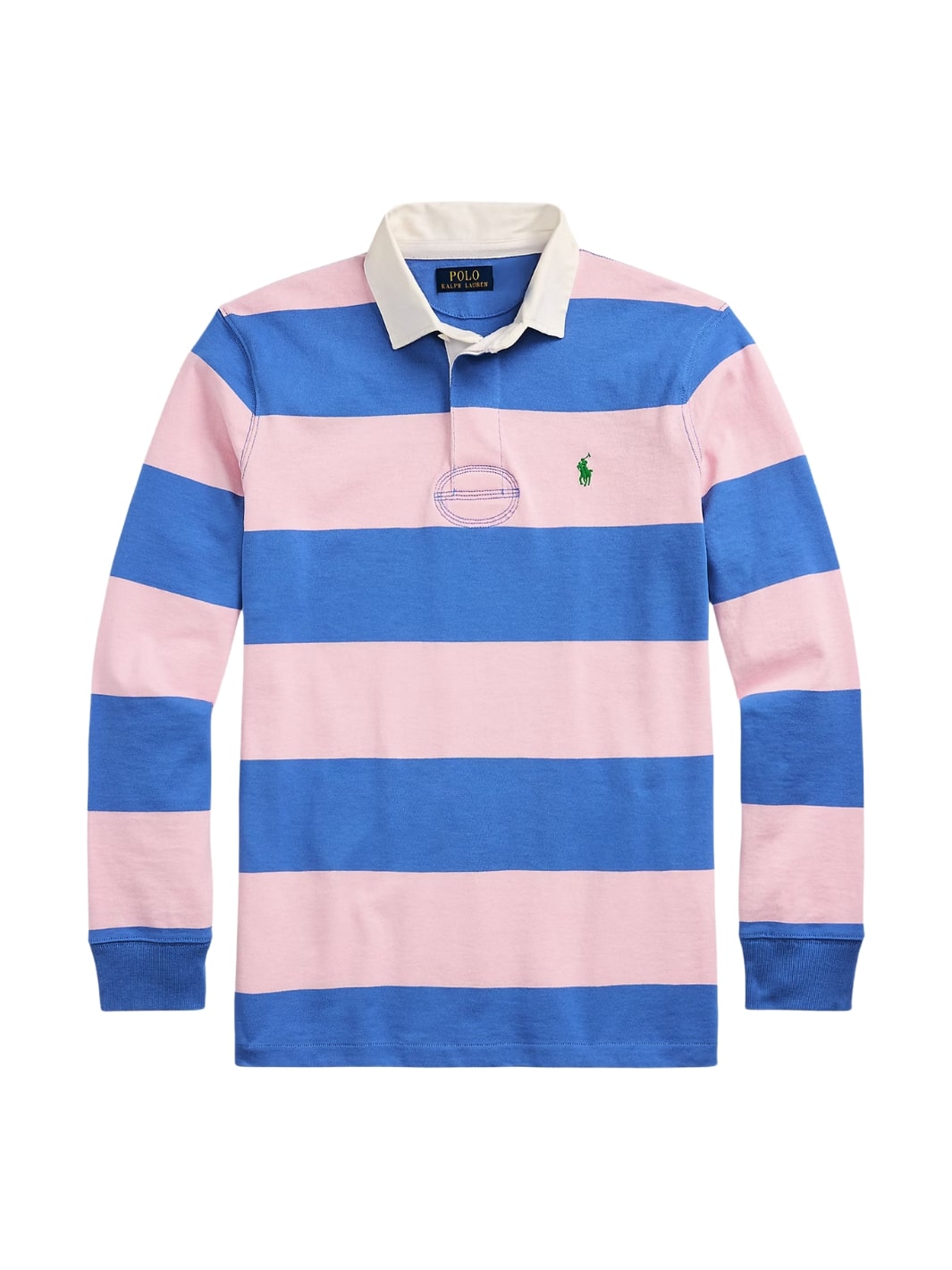 Polo Ralph Lauren Sweaters Genser | The Iconic Rugby Shirt Garden Pink/Blue