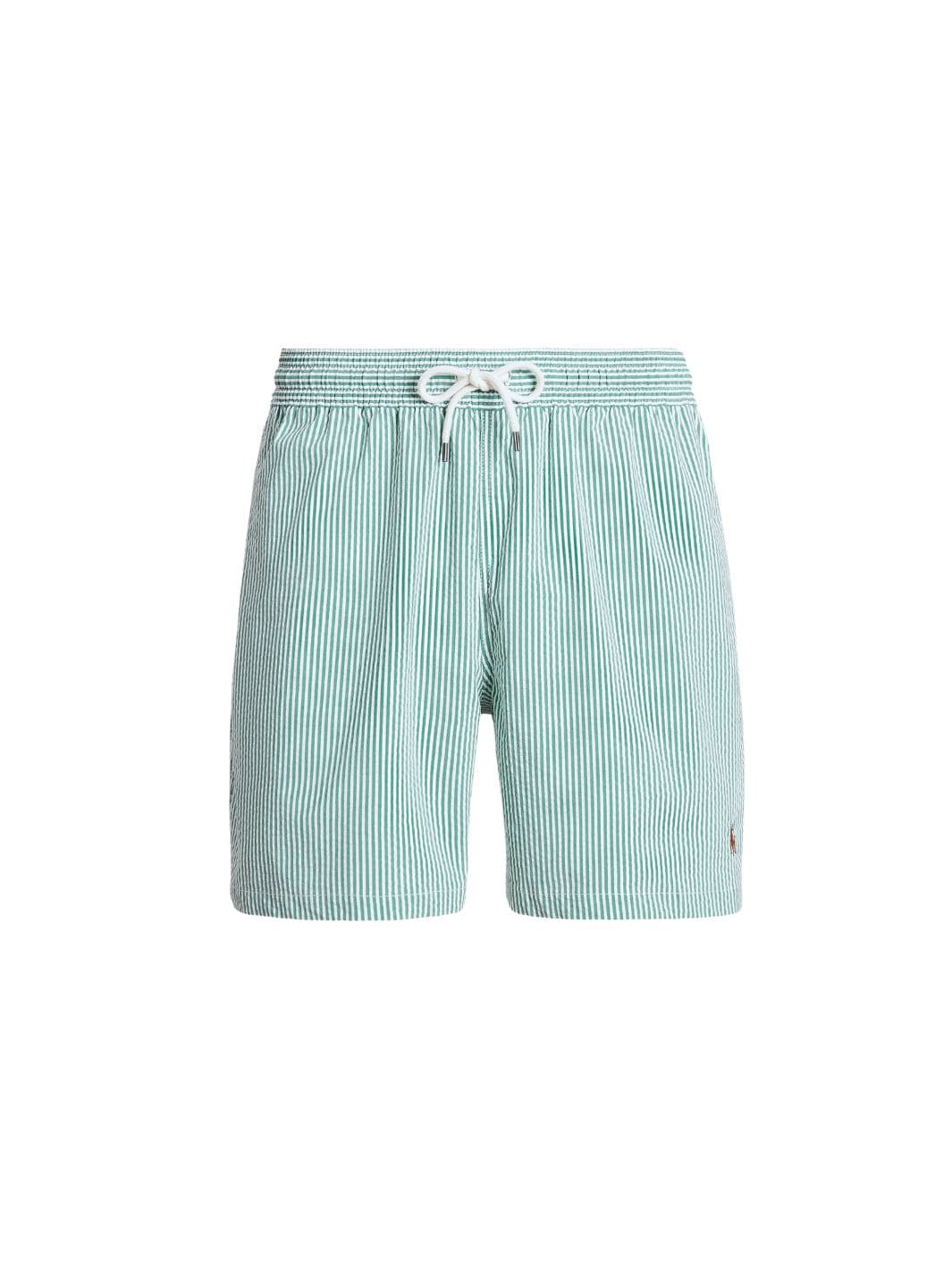 Polo Ralph Lauren Swim Badeshorts | Traveler Swim Green Stripe