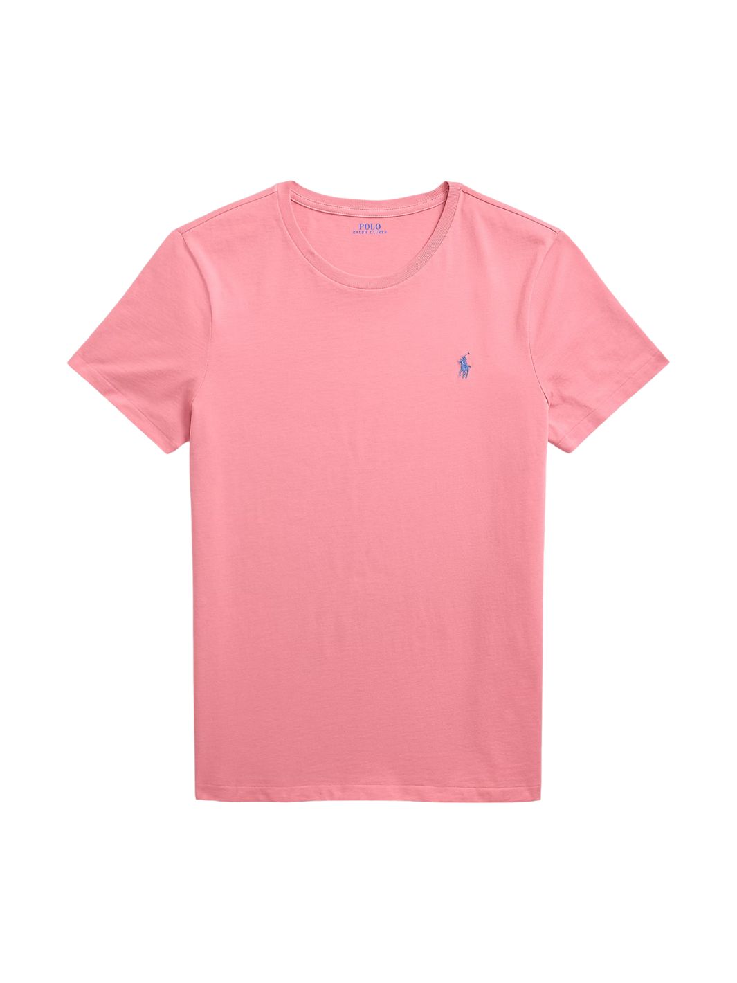 Polo Ralph Lauren Tees & Longsleeves T-Skjorte | Custom Slim Fit Jersey Crewneck T-Shirt Rose