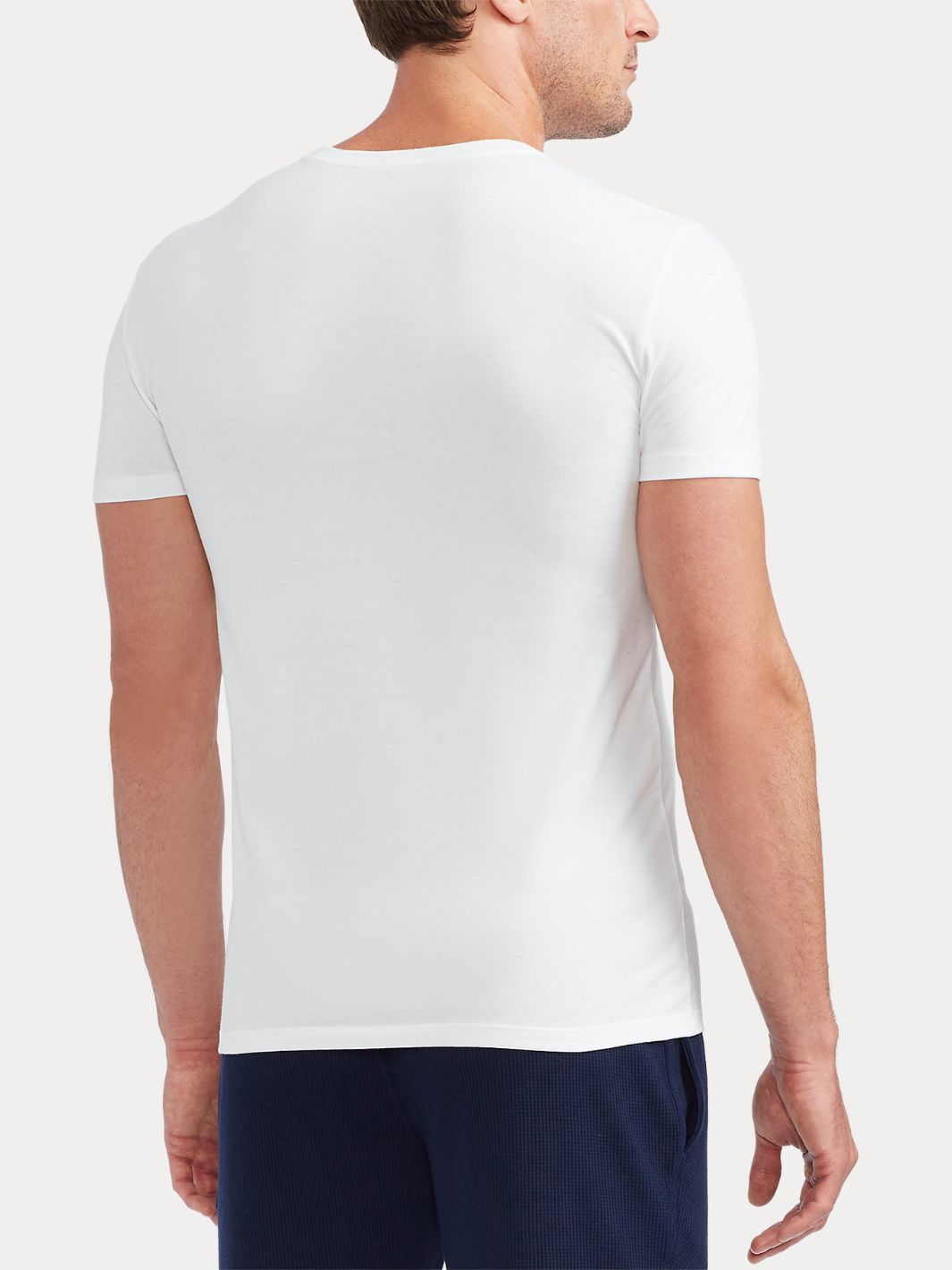 Polo Ralph Lauren Tees & Longsleeves T-Skjorte | Slim Crewneck 3-Pack White