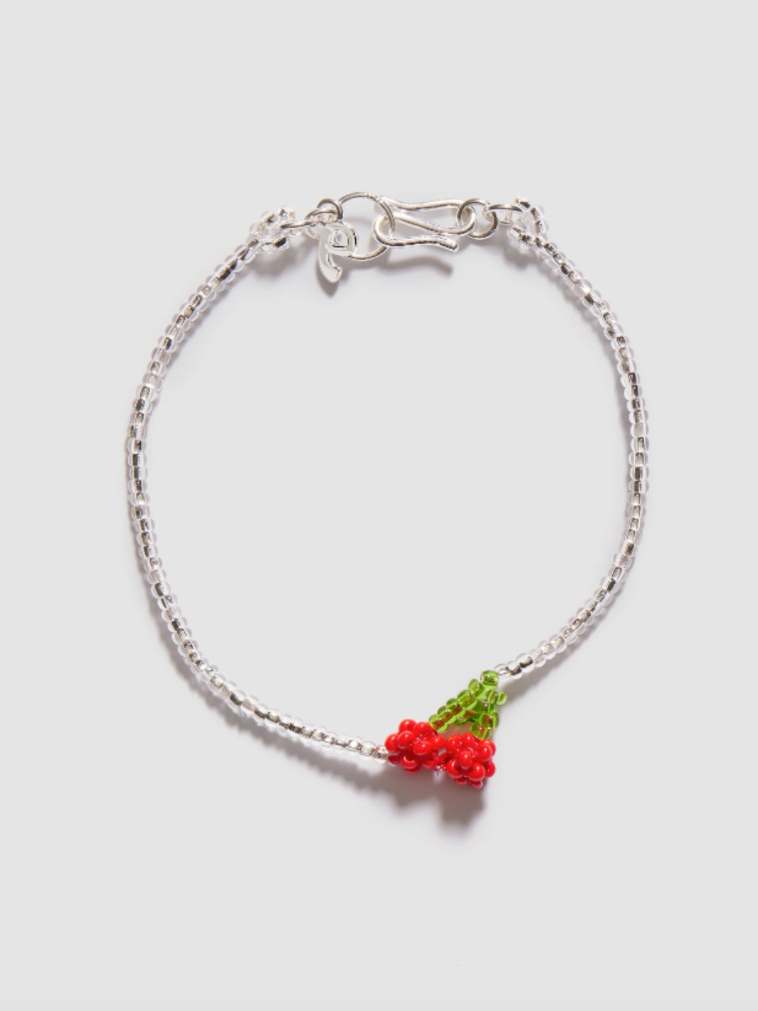 Pura Utz Accessories Armbånd | Mini Silver Cherry Bracelet 21 cm