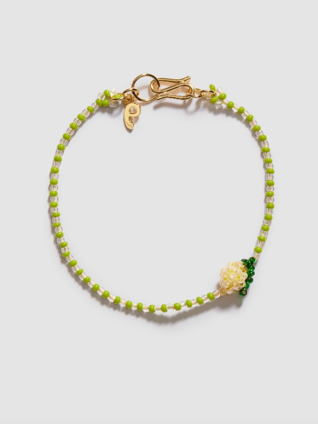 Pura Utz Accessories Armbånd | Mini Striped Lemon Bracelet 21 cm