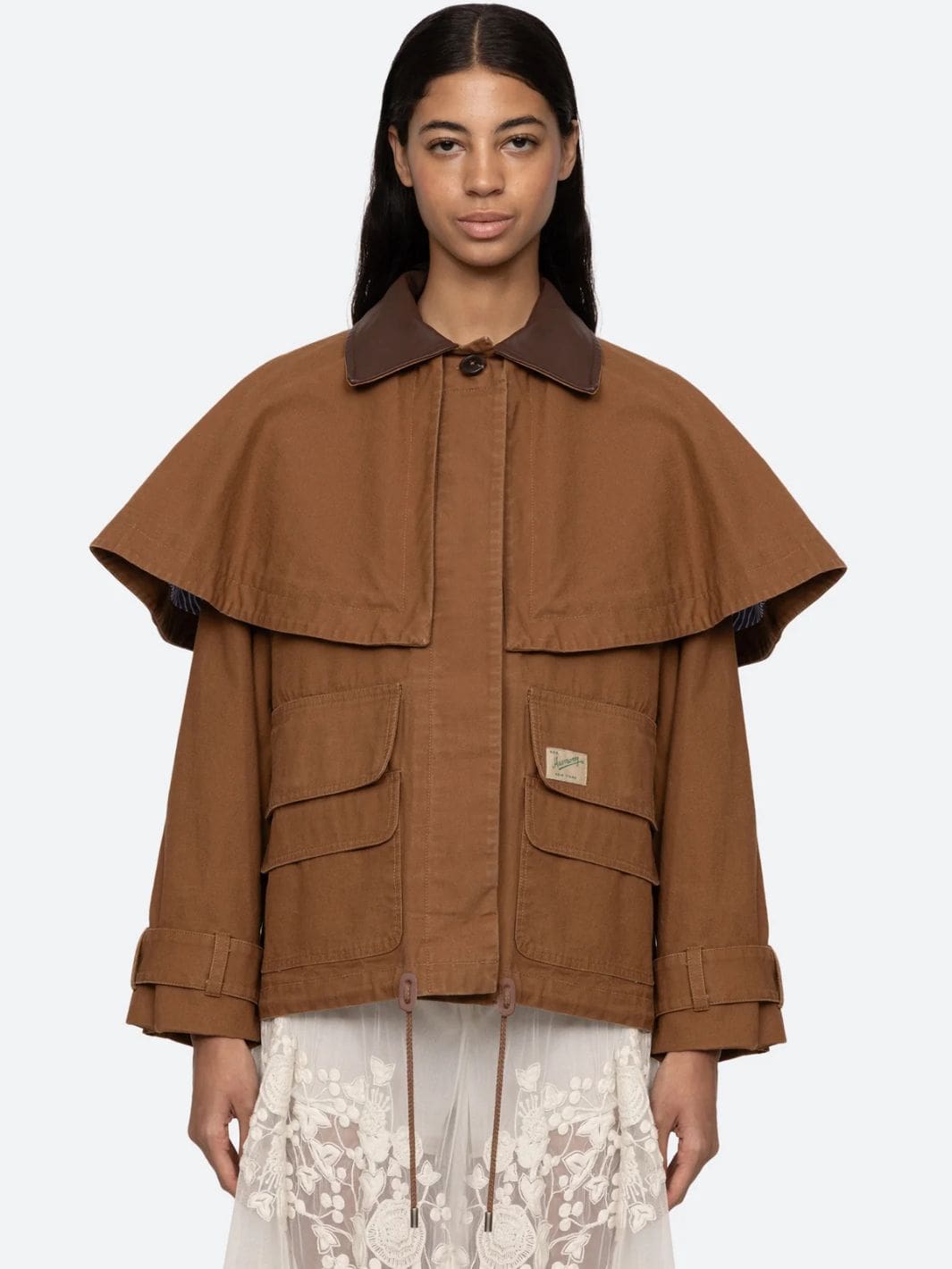 Sea NY Outerwear Jakke | Carolyn Workwear Cape Jacket