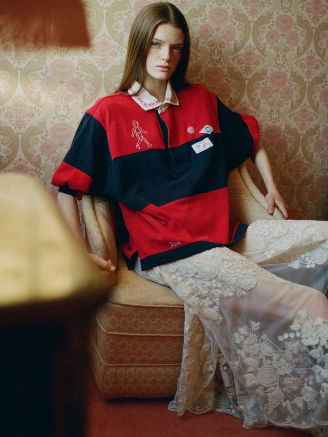 Sea NY Sweaters Genser | Carolyn Workwear Rugby Shirt
