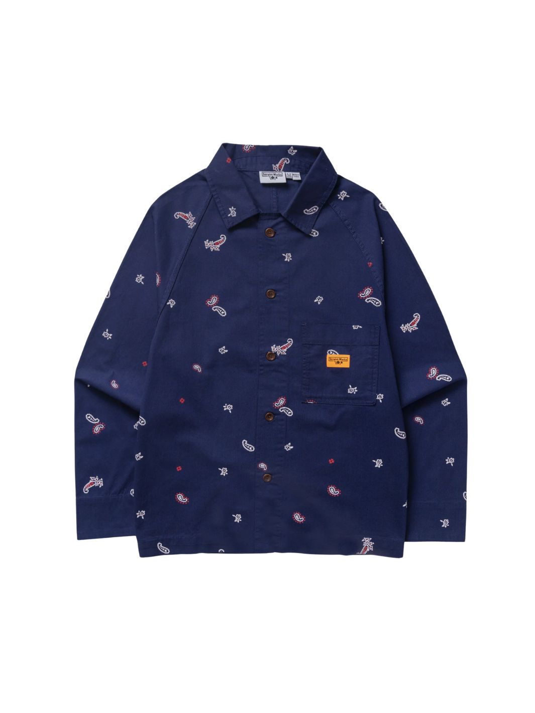 Service Works Jackets Jakke | Paisley Front Of House Jacket Royal