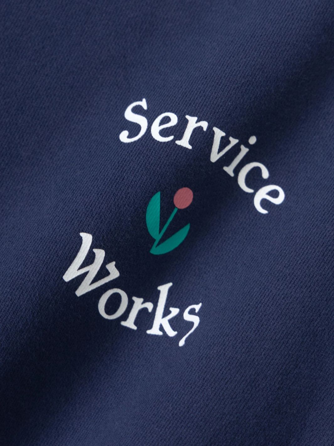 Service Works Sweaters Genser | In Bloom Crewneck Navy