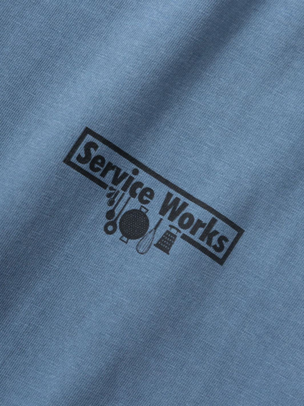 Service Works Tees & Longsleeves T-Skjorte | Pigment Dyed Trademark Tee Slate