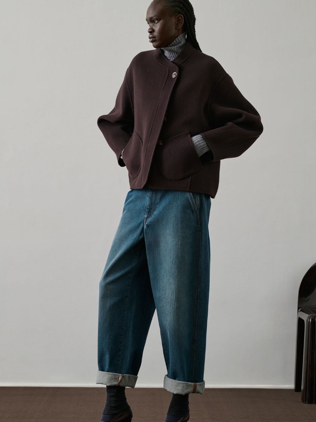 Soeur Jackets Jakke | Windsor Coat Eggplant