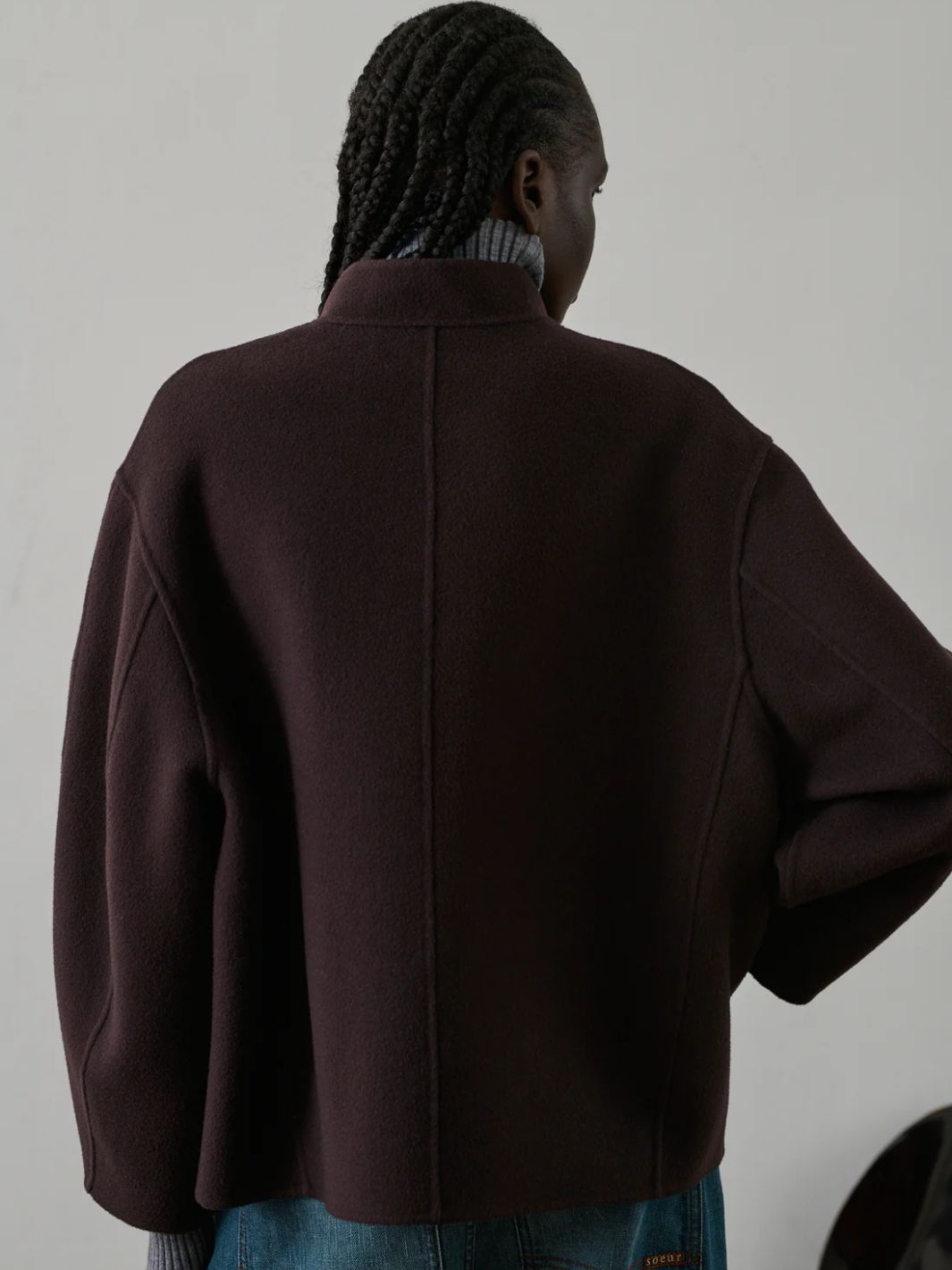 Soeur Jackets Jakke | Windsor Coat Eggplant