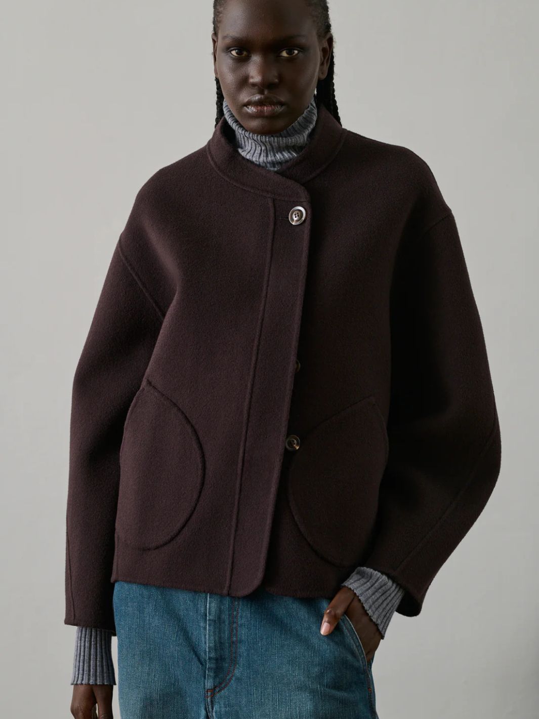 Soeur Jackets Jakke | Windsor Coat Eggplant