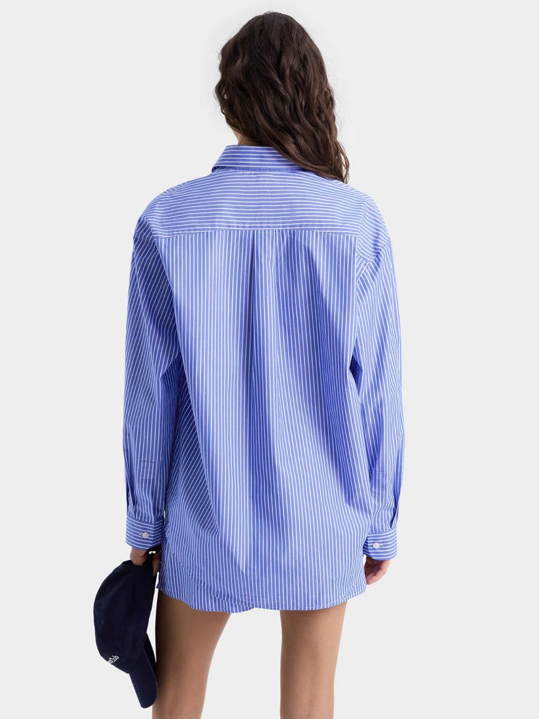 Sporty & Rich Shirts Skjorte | SRC Oversized Shirt Blue Striped