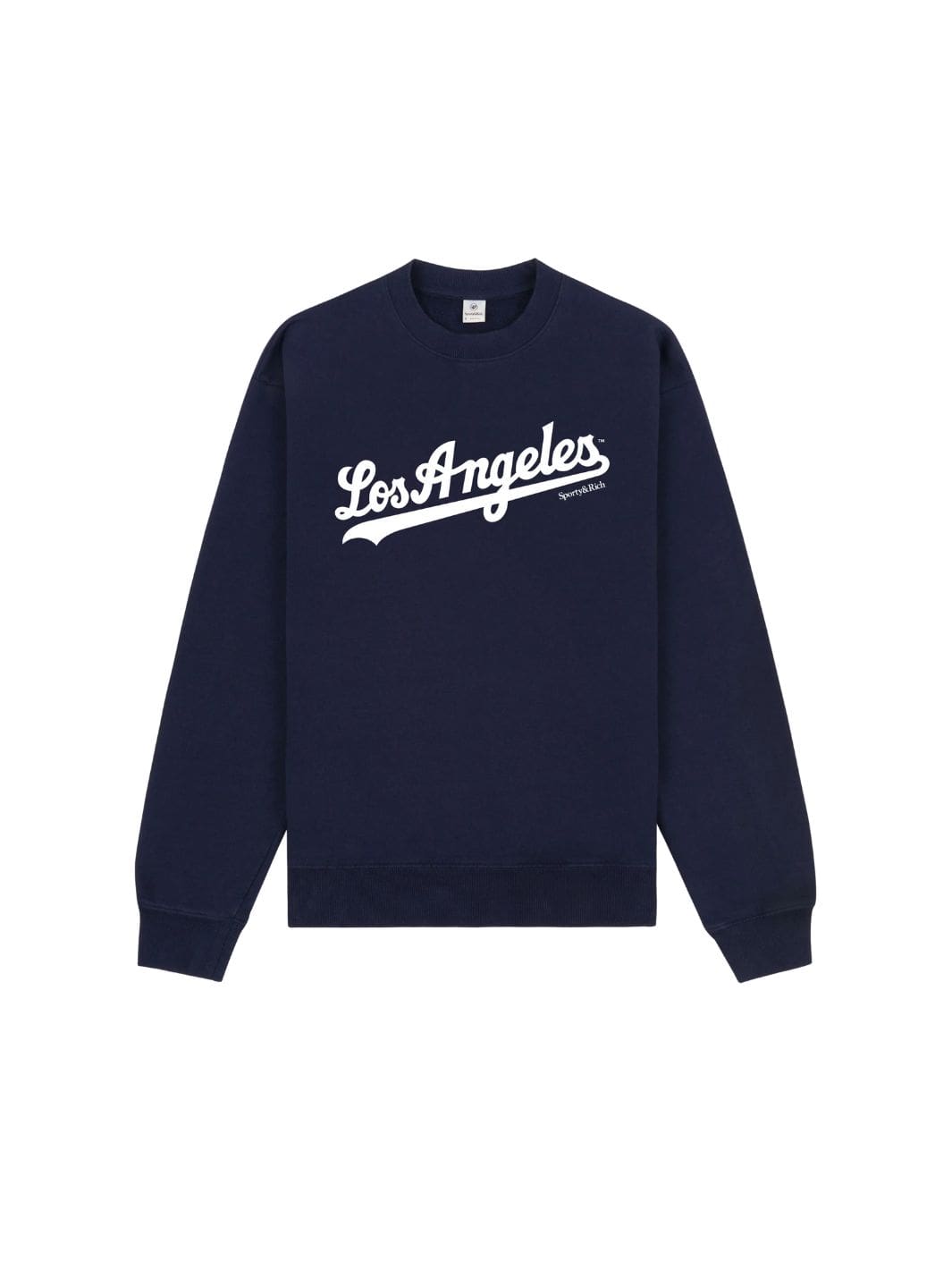 Sporty & Rich Sweaters Genser | Dodgers Crewneck Navy/White