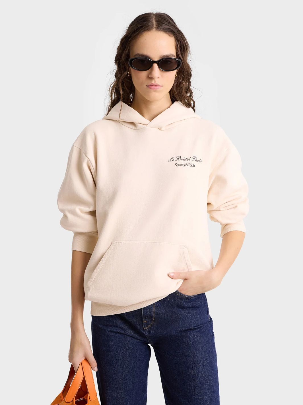 Sporty & Rich Sweaters Genser | Faubourg Hoodie