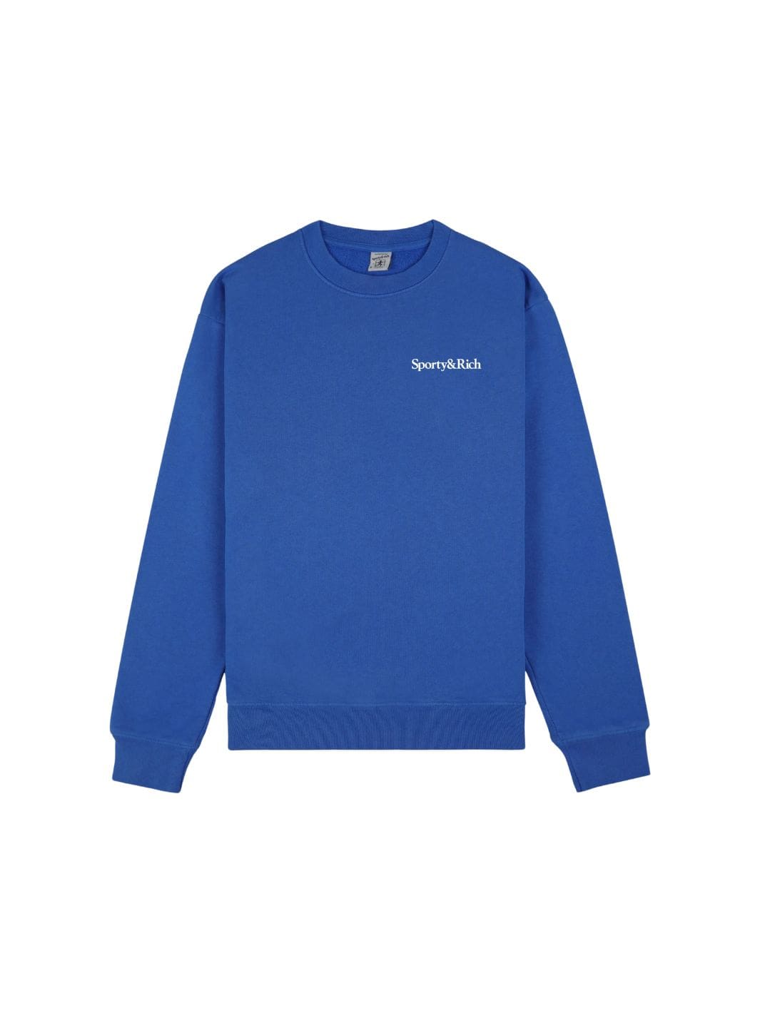 Sporty & Rich Sweaters Genser | Health is Wealth Crewneck Blue