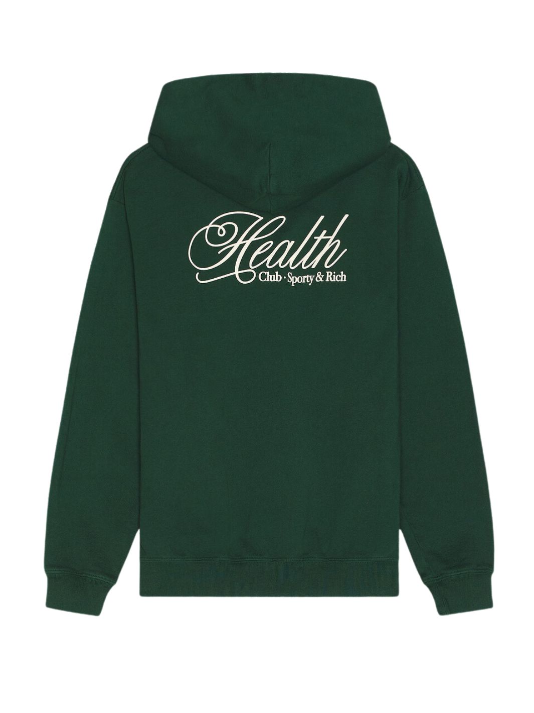 Sporty & Rich Sweaters Genser | Health Script Hoodie Forest