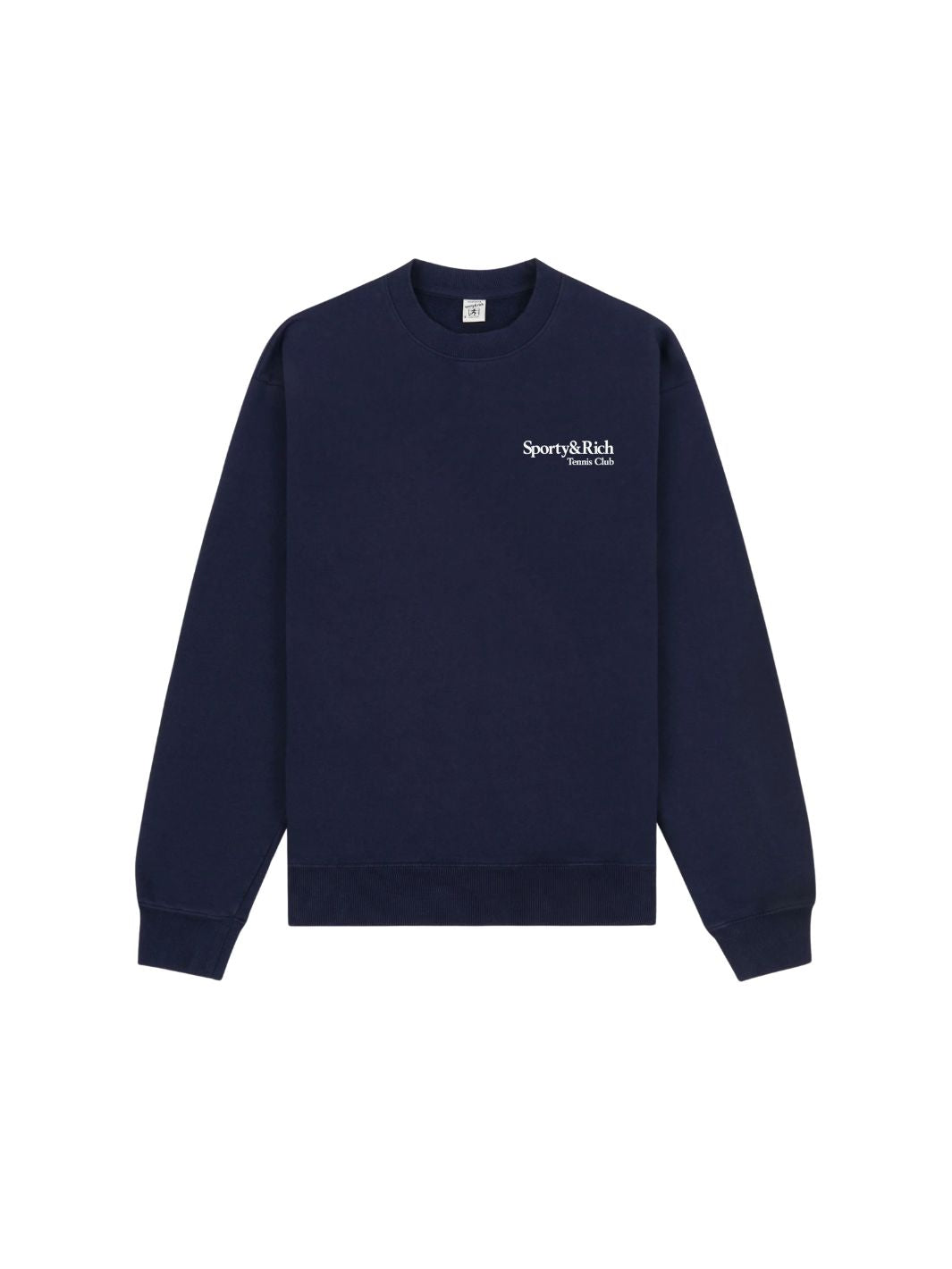 Sporty & Rich Sweaters Genser | Play Tennis Crewneck Navy