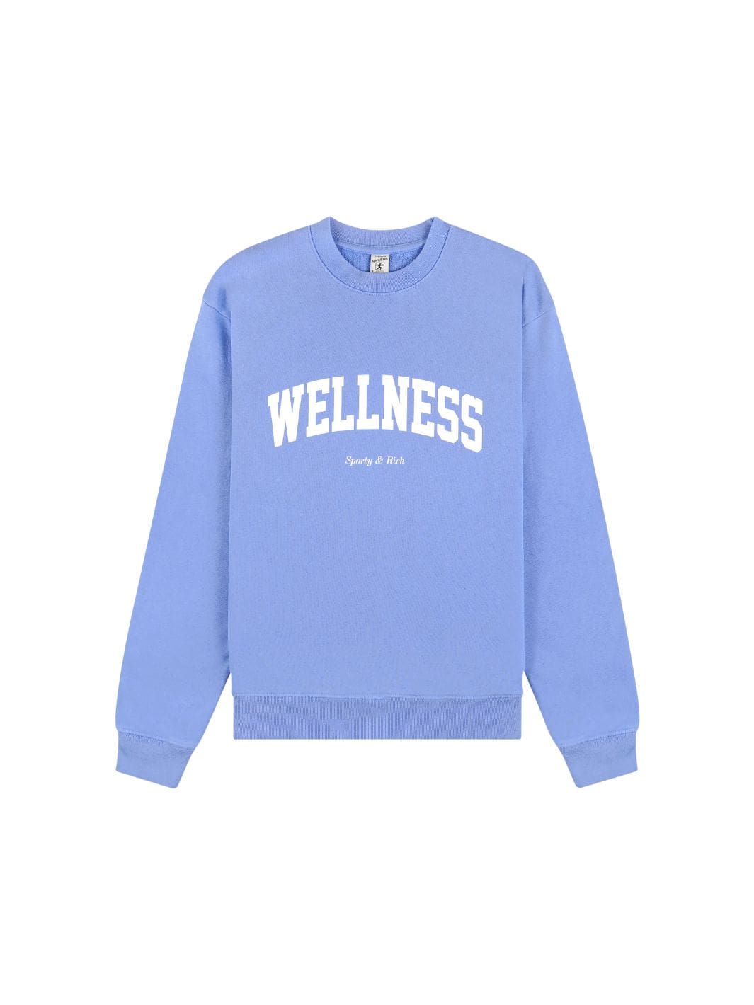 Sporty & Rich Sweaters Genser | Wellness Ivy Crewneck Flax Blue