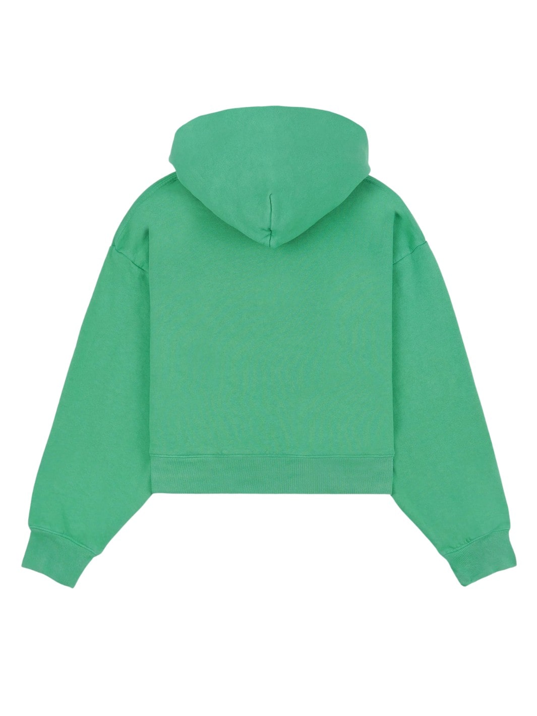 Sporty & Rich Sweaters Hettegenser | SRHWC Cropped Hoodie Verde/White