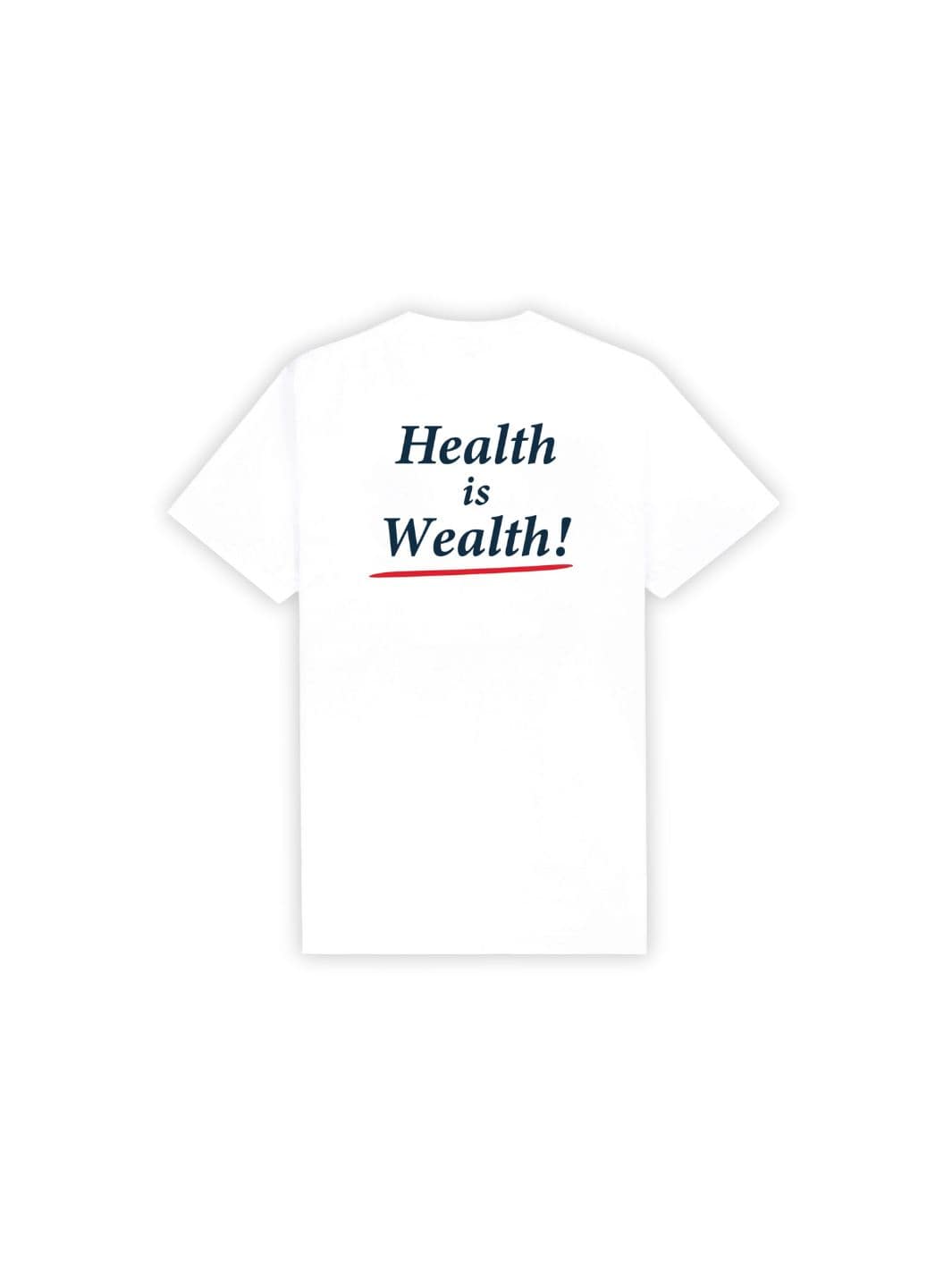 Sporty & Rich Tees & Longsleeves T-skjorte | Health Is Wealth T-Shirt White