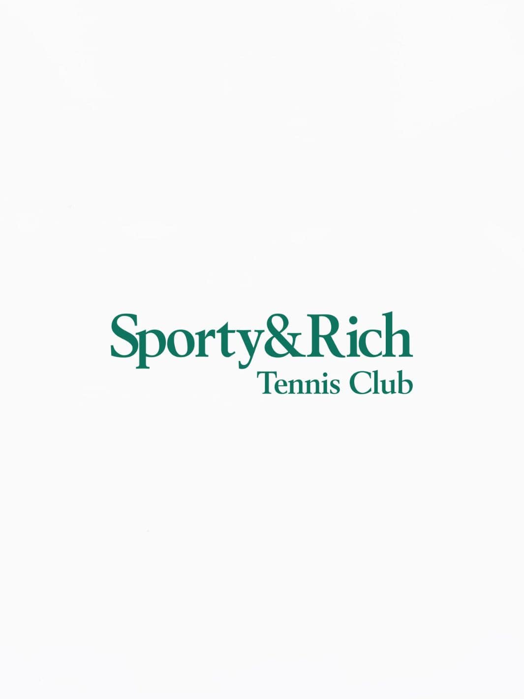 Sporty & Rich Tees & Longsleeves T-Skjorte | Play Tennis T-Shirt White