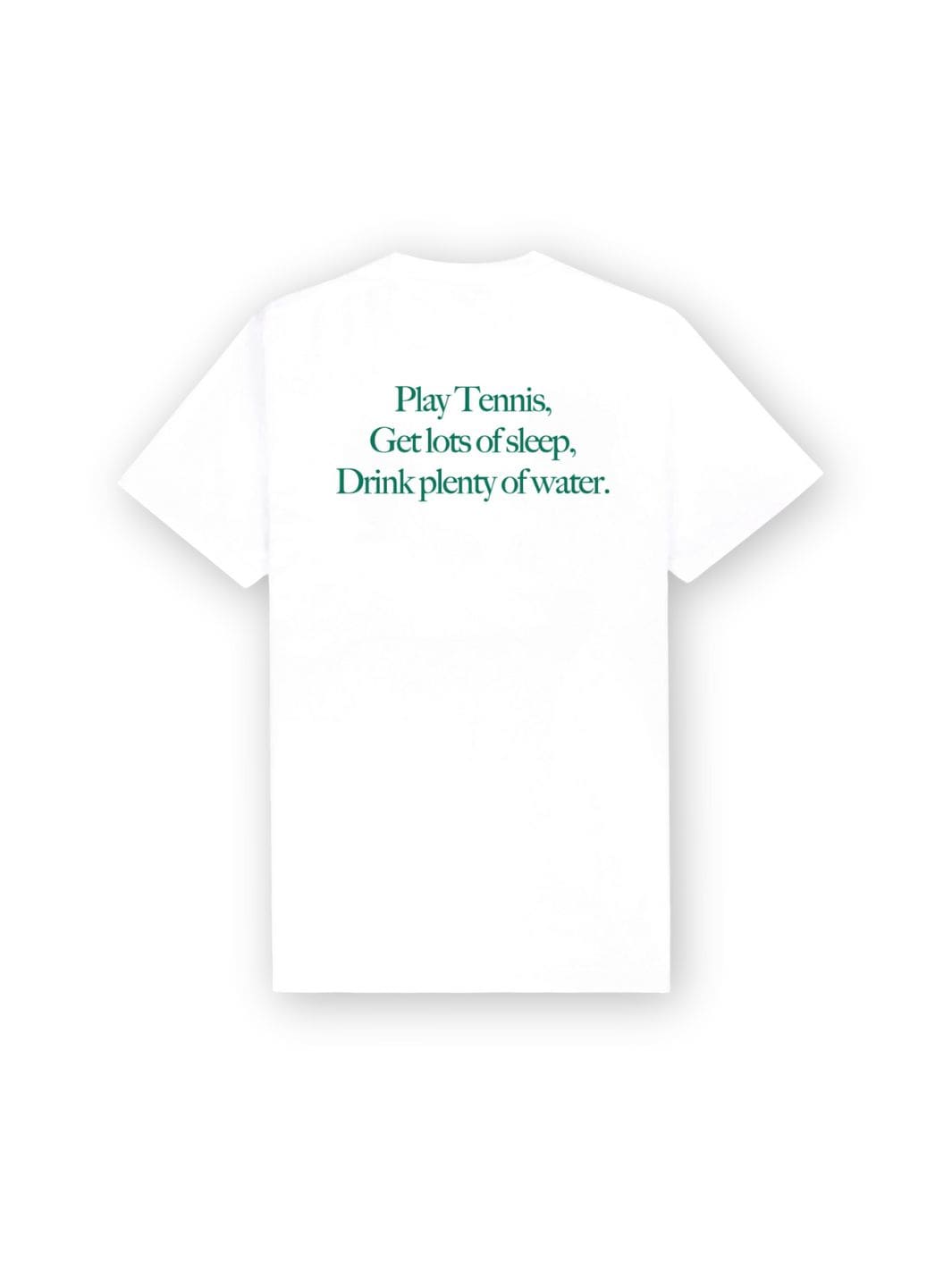 Sporty & Rich Tees & Longsleeves T-Skjorte | Play Tennis T-Shirt White