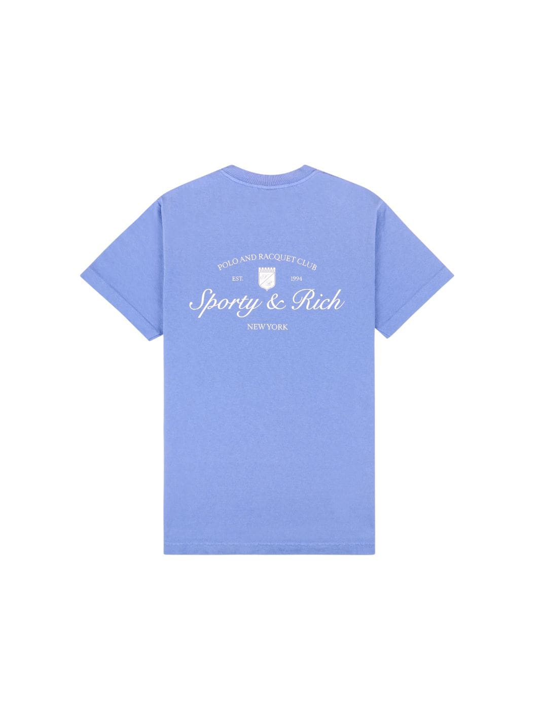 Sporty & Rich Tees & Longsleeves T-Skjorte | Syracuse T-Shirt Flax Blue
