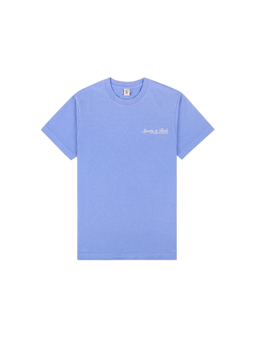 Sporty & Rich Tees & Longsleeves T-Skjorte | Syracuse T-Shirt Flax Blue