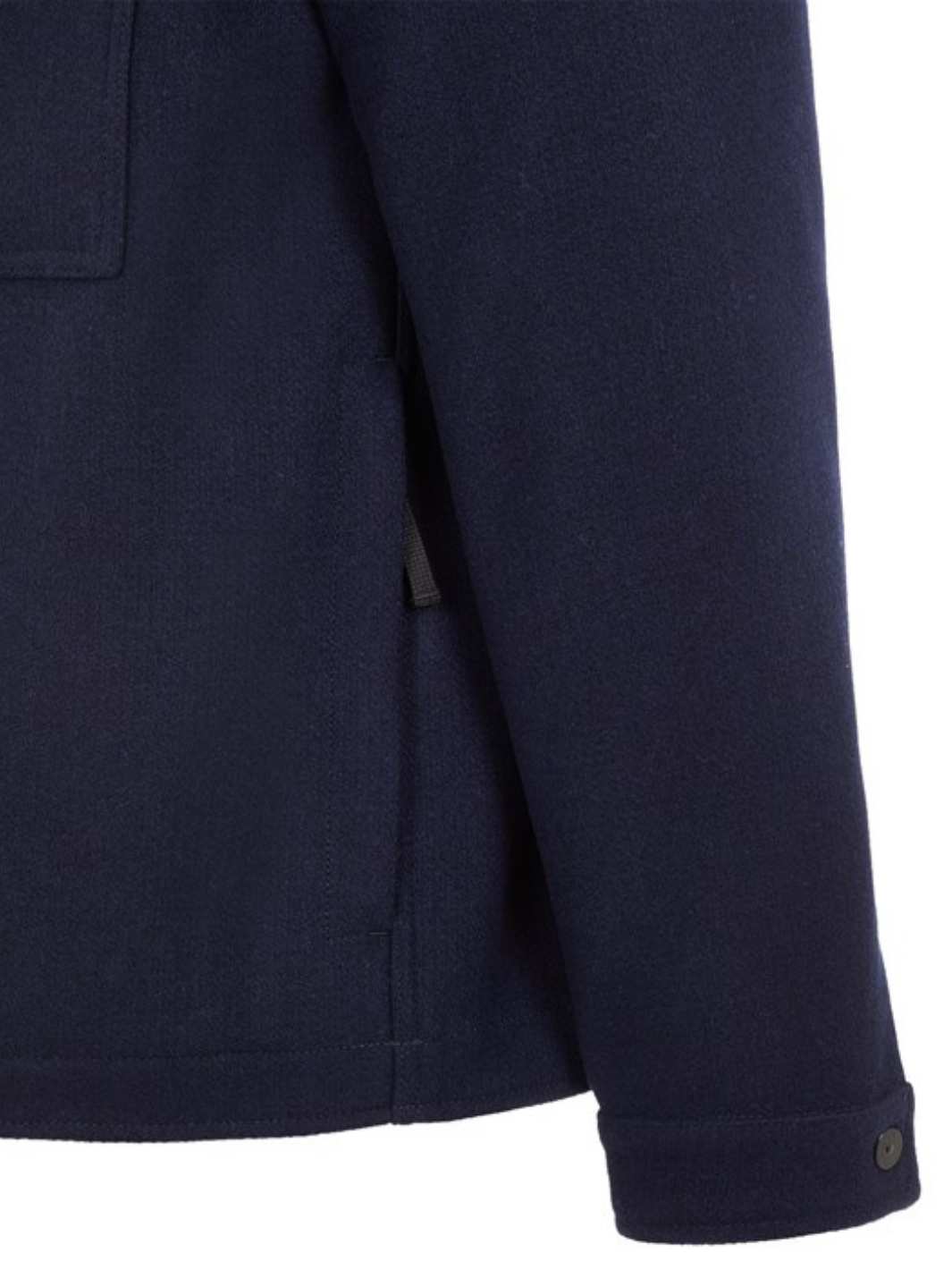 Stone Island Outerwear Skjortejakke | Wool Jacket Navy